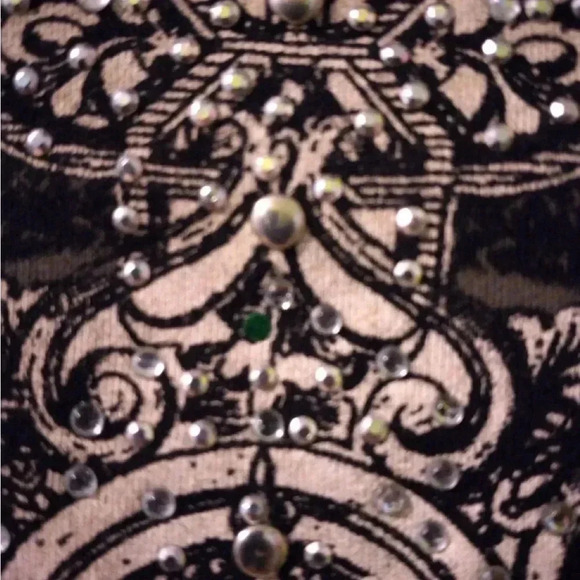 Folter gothic ripped cross tee-large NWOT - Picture 8 of 8